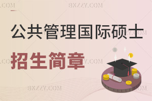 2025年公共管理國際碩士招生簡章一覽，報考前必讀！